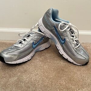 Nike Initiator Silver and Blue Sneaker